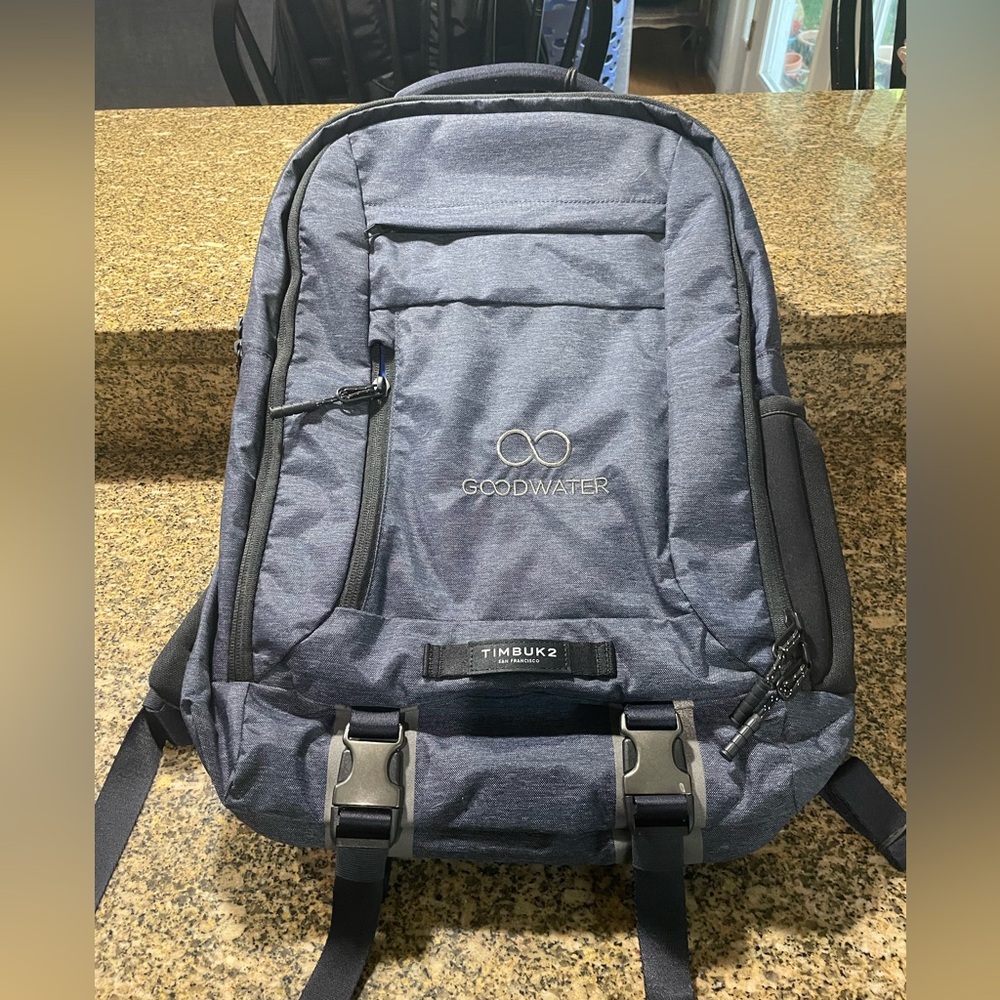 TIMBUK2 The Authority Pack "Good Water" Logo New